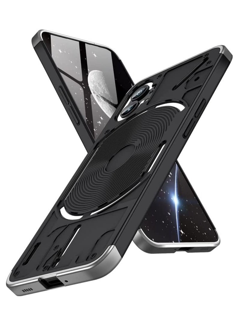 Compatible with Nothing Phone 1 Phone Case, Hard PC Matte Back Shell Premium Slim 360 Degree Full Body Protective Shockproof Ultra Thin Cover for Nothing Phone (1) - Image 1