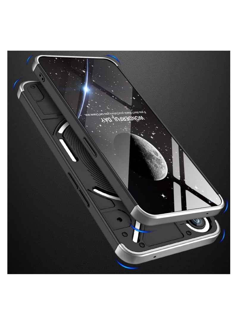 Compatible with Nothing Phone 1 Phone Case, Hard PC Matte Back Shell Premium Slim 360 Degree Full Body Protective Shockproof Ultra Thin Cover for Nothing Phone (1) - Image 4