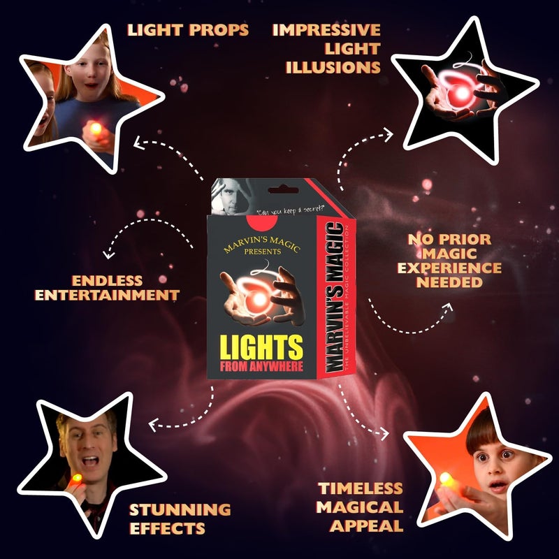 Marvin's Magic - Lights From Anywhere - Teen & Adult Edition - Professional Magic Tricks Set - Image 3