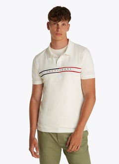 TOMMY JEANS Slim Flag Short Sleeve Polo  - Image 1