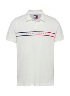TOMMY JEANS Slim Flag Short Sleeve Polo  - Image 5