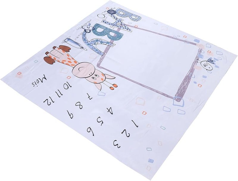 Soft Cotton Cartoon Baby Blanket Large Size for Newborn Photo Props and Memory Keepsake - Image 3