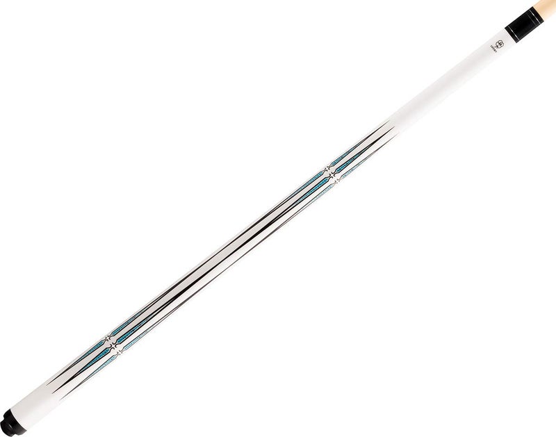 McDermott Lucky L74 TwoPiece Billiards Pool Cue Stick 38 x 10 White - Image 2