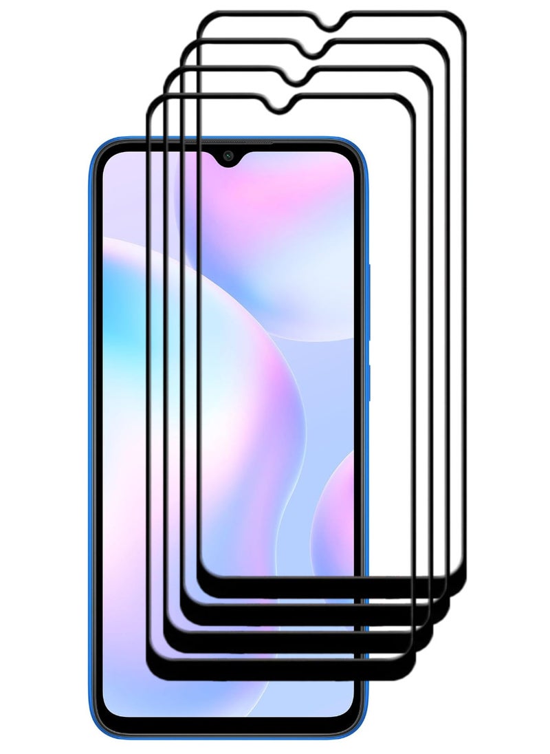 ACLIX 4 Pieces Antistatic ESD Dustproof Premium Quality High Definition Tempered Glass Screen Protector Designed For Xiaomi Redmi 9A - Image 1