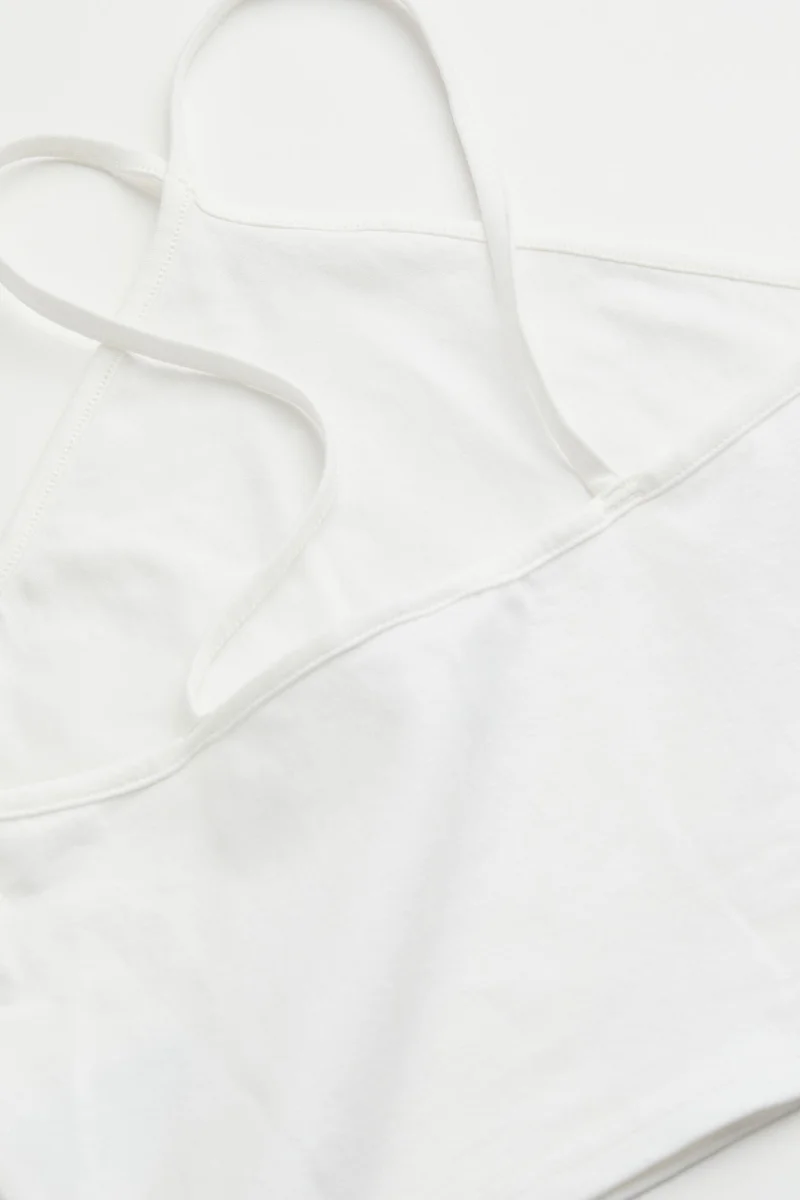 H&M Cotton cropped top