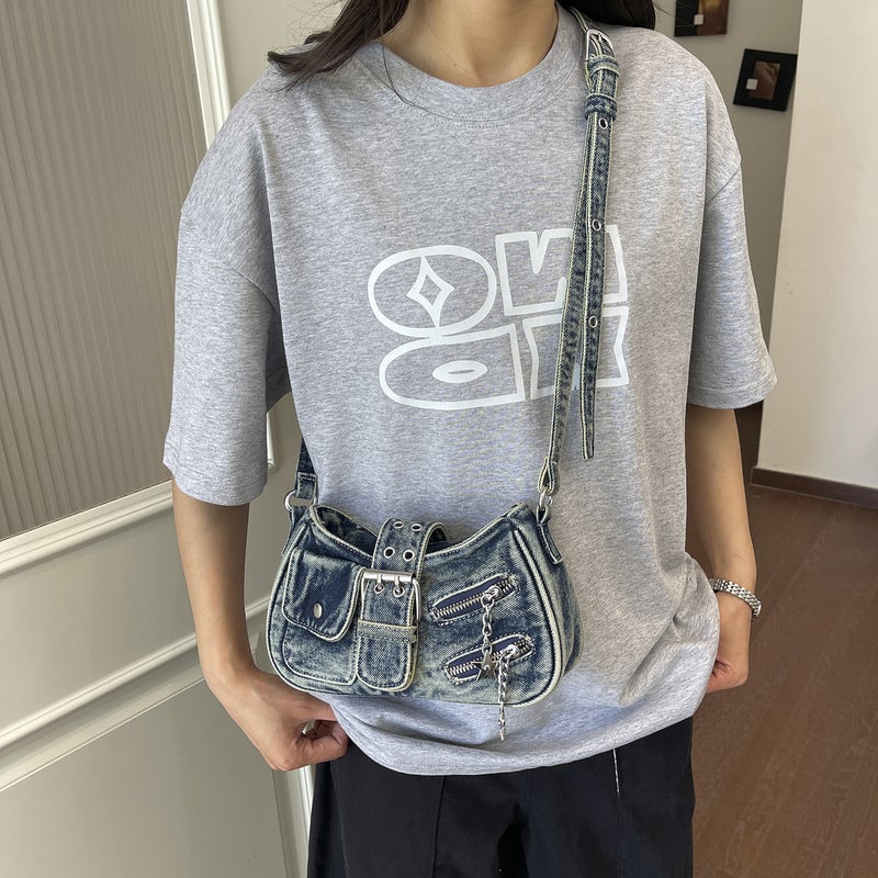 Women's Crescent Shoulder Bag - Image 3