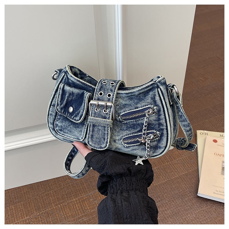 Women's Crescent Shoulder Bag - Image 1
