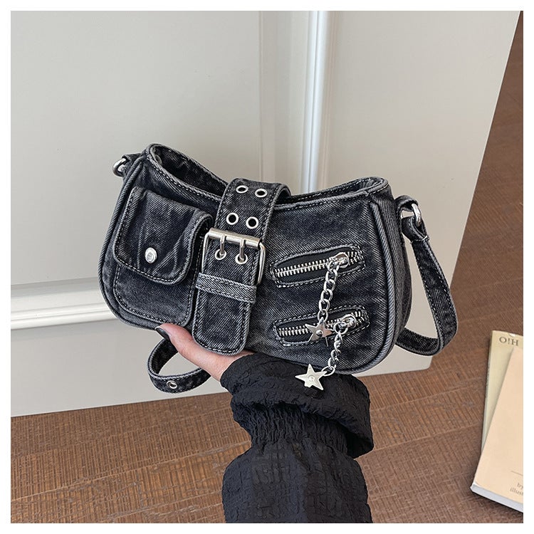 Women's Crescent Shoulder Bag - Image 2