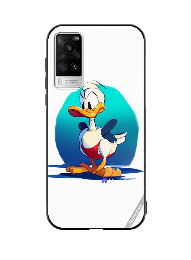 VR CREATIVE Protective Case Cover For Vivo X60 Pro Donald Duck Design Multicolour - Image 1