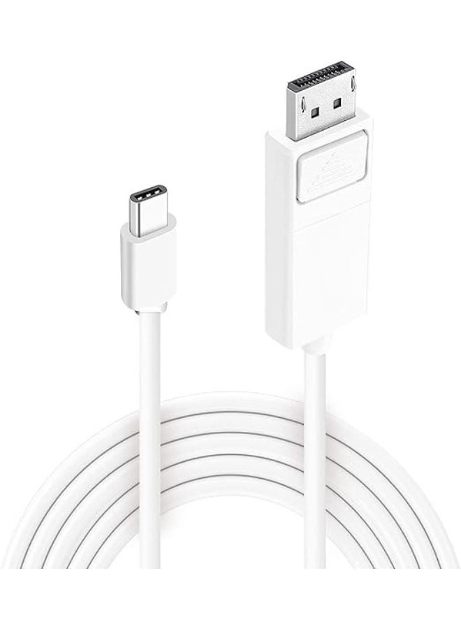 USB Type-C to DisplayPort Cable - 4K High-Definition Adapter - Strong, Durable & Practical for Monitor and Projector - Image 4