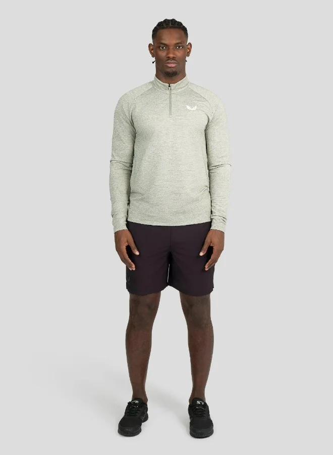 كاستور Core Essentials Standard 1/4 Zip - Khaki