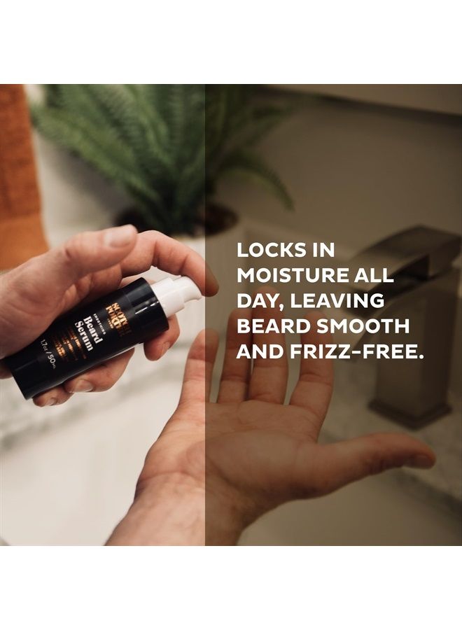 scotch porter مجموعة اللحية | تشمل غسول اللحية، وبلسم اللحية، وكريم اللحية، وسيروم اللحية | مُركبة بمكونات غير سامة، خالية من البارابين، والكبريتات والسيليكونات | نباتية - Image 5