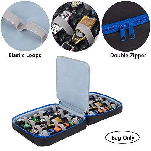 KISLANE Carrying Case for 24 Monster Jam Trucks, Kids Toy Truck Storage Compatible with 24 Monster Jam Trucks, Holding for 1:64 Scale Monster Jam Trucks (No Accessories Included) - Image 5