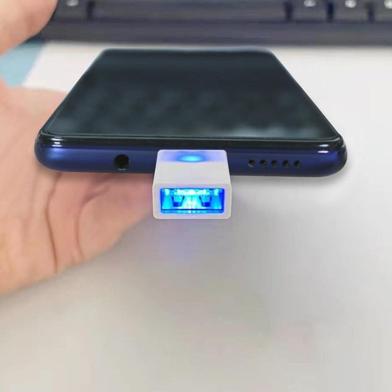 ويندفورج كرافت محول USB-C إلى USB | محول OTG | محول توسعة من النوع C إلى USB، محول عالي الاستقرار من النوع C للوحة المفاتيح والماوس وقرص USB - Image 2
