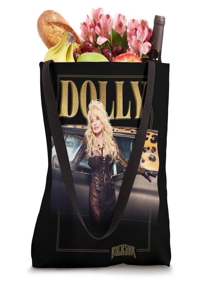 Dolly Parton Rockstar Gold Tote Bag - Image 4