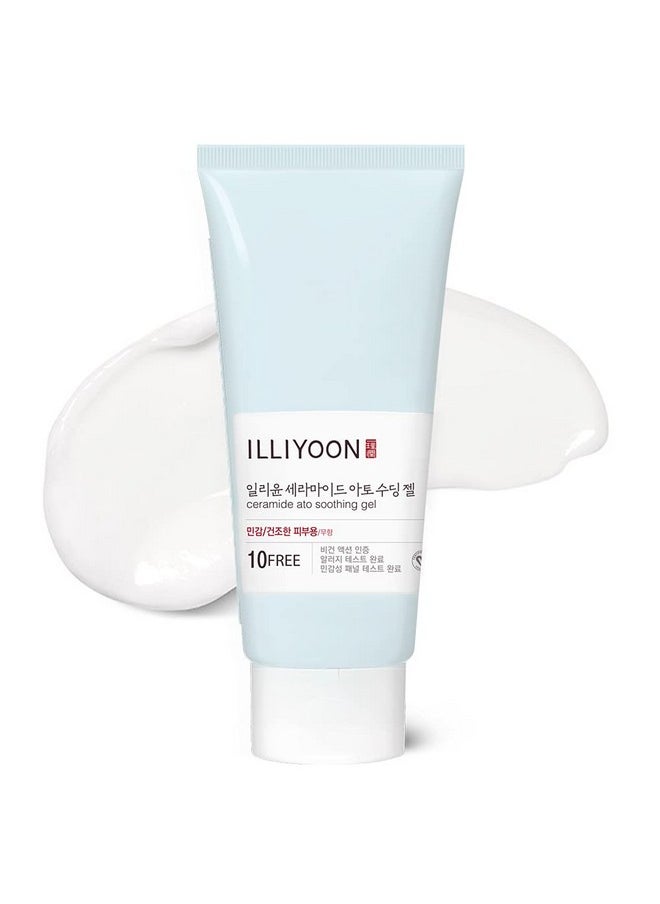 illiyoon - Ceramide Ato Soothing Gel 175Ml(5.91Oz) High Moisturizing Cooling Gel Lotion For Tired And Dry Skin - Image 1