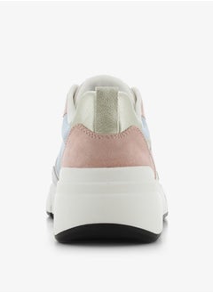 SJ Women's Colourblock Sneakers with Lace-Up Closure  - Image 2