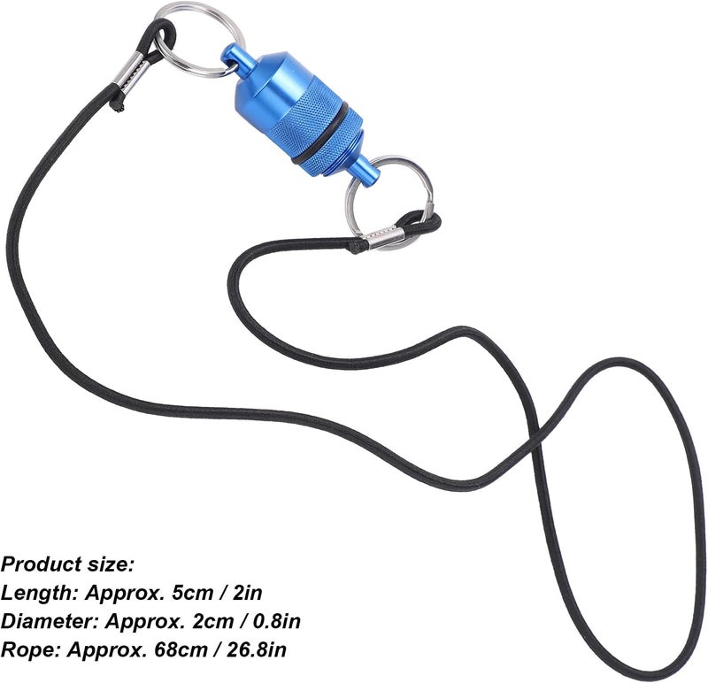 klarako Magnetic Net Release, Fishing Net Release Holder Free Hands Aluminum Shell for Outdoor Fishing Enthusiasts for Fly Fishing - Image 4