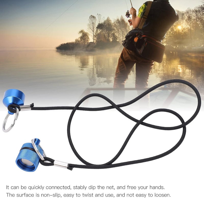 klarako Magnetic Net Release, Fishing Net Release Holder Free Hands Aluminum Shell for Outdoor Fishing Enthusiasts for Fly Fishing - Image 3