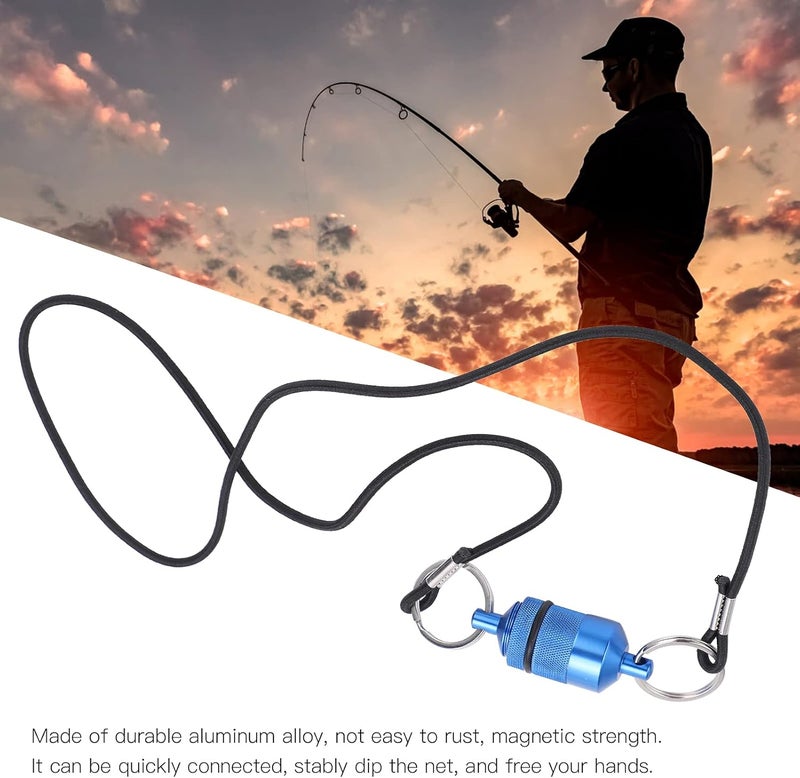 klarako Magnetic Net Release, Fishing Net Release Holder Free Hands Aluminum Shell for Outdoor Fishing Enthusiasts for Fly Fishing - Image 2