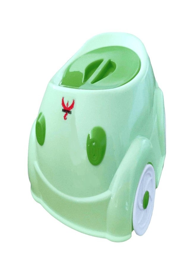 MOLTRES - BMW Potty Training Toilet Seat without Removable Tray, Lid For Boy And KIds (Age 6-18 Mths) Potty Seat/Potty Box. (Green) - Image 1