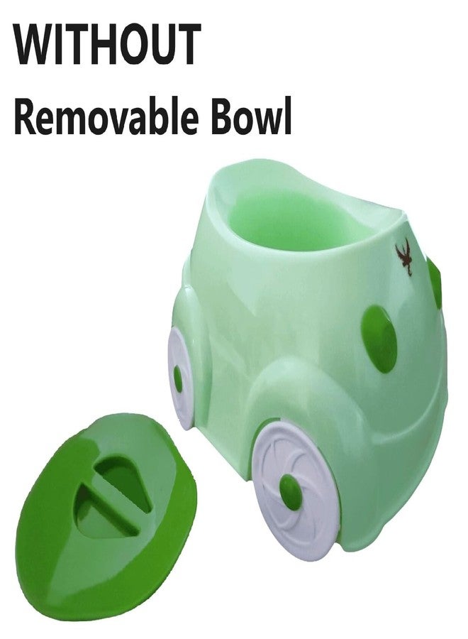 MOLTRES - BMW Potty Training Toilet Seat without Removable Tray, Lid For Boy And KIds (Age 6-18 Mths) Potty Seat/Potty Box. (Green) - Image 5