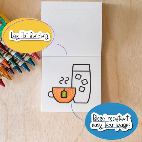 A Brighter Year The Original Adult Mini Coloring Book - 5-Piece Variety Pack - 3” x 3” Pocket Size, 50 Pages, Lay Flat Binding, Thick Paper - No Bleeding - Stress & Anxiety Relief - Relaxation, Gift - Image 3
