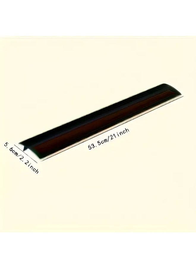 2pcs 21 Inch Stove Gap Cover Black Heat Resistant Kitchen Counter Protector Easy Clean - Image 3