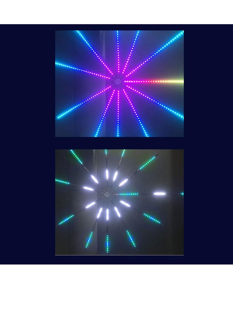 Generic - Smart Strip USB Powered Firework Led Lights For Bedroom With Launch Burst Effect Remote App Control - Image 1