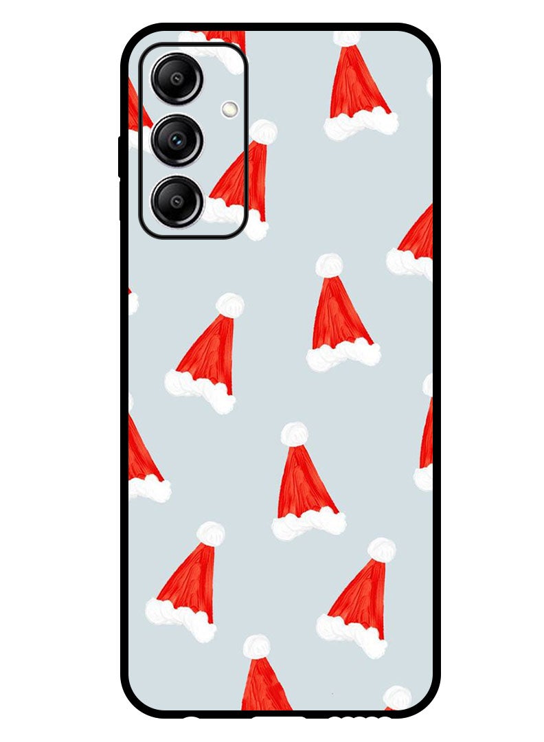 Theodor Protective Case Anti Scratch Shock Proof Bumper Cover For Samsung Galaxy A35 Christmas Caps - Image 1