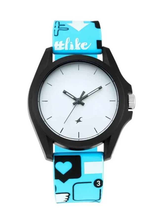 fastrack Fastrack Hashtag White Dial Analog Unisex Watches  - Image 1