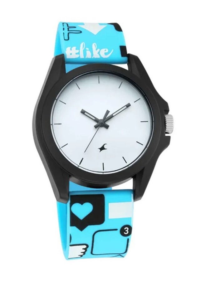 fastrack Fastrack Hashtag White Dial Analog Unisex Watches  - Image 2