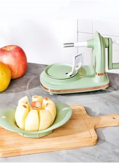 GUDOO Multi-function Fruit Peeler Apple Peeler With Corer Remover Machine And Spare Blades Apple Peeler And Cutter Set  - Image 3