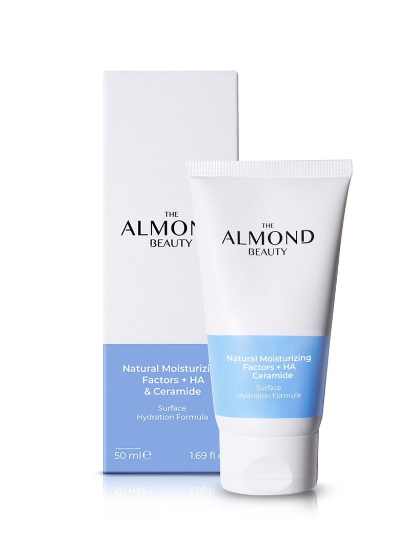 الموند بيوتي كريم معزز للترطيب يومي فعال لمده 24 ساعة +حمض الهيالورونيك + السيراميد - Image 1