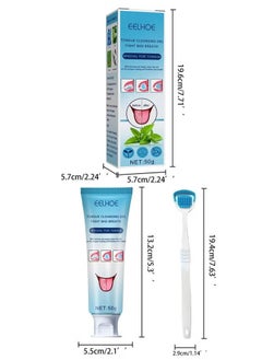 EELHOE Tongue Cleansing Gel Fight Bad Breath Special For Tongue  - Image 4
