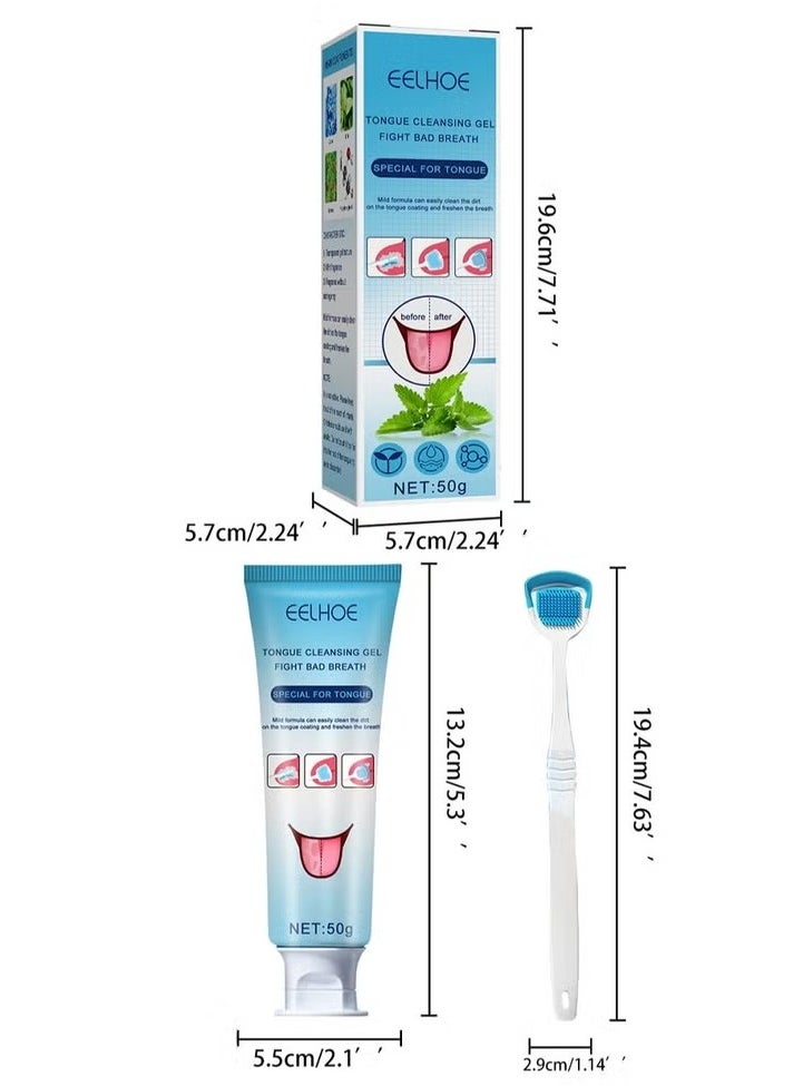 EELHOE Tongue Cleansing Gel Fight Bad Breath Special For Tongue  - Image 4