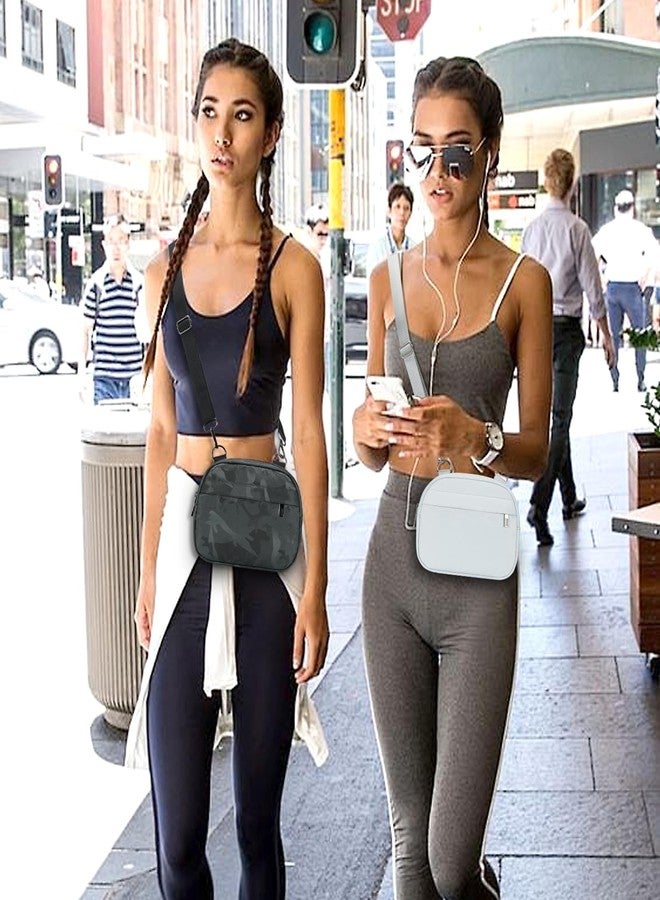 Maxtop Crossbody Belt Bag Fanny Packs Women Men Shoulder with Adjustable Strap Gifts for Enjoy Walking Festival Workout Traveling Running Casual Hands-Free Sling Purse Carrying All Phones - Image 2
