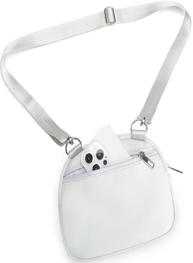 Maxtop Crossbody Belt Bag Fanny Packs Women Men Shoulder with Adjustable Strap Gifts for Enjoy Walking Festival Workout Traveling Running Casual Hands-Free Sling Purse Carrying All Phones - Image 1