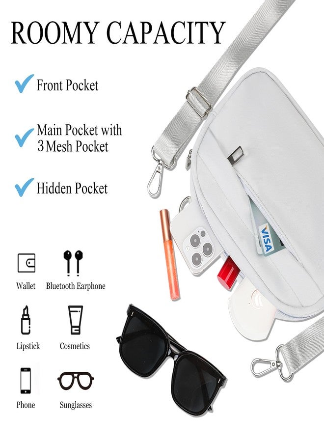 Maxtop Crossbody Belt Bag Fanny Packs Women Men Shoulder with Adjustable Strap Gifts for Enjoy Walking Festival Workout Traveling Running Casual Hands-Free Sling Purse Carrying All Phones - Image 3