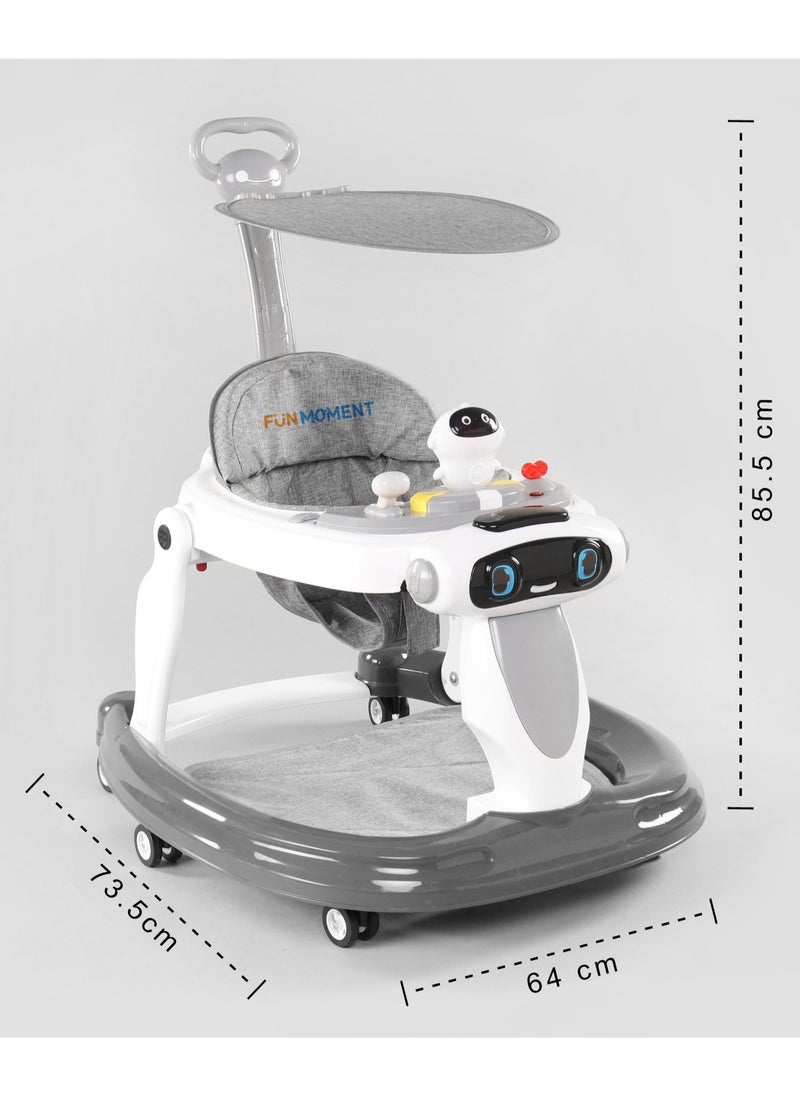 FUN MOMENT - Multifunctional Baby Walker in the Form of a Robot - Image 1