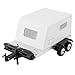DashRC RC Trailer for Hauling Behind Car RC Heavy Metal Van Crawler Scale Trailer Kit with Hitch and Taillight for 118 TRX4M Ascent 18 FCX18 and 124 SCX24 FCX24 RC Crawler Upgrades - Image 2