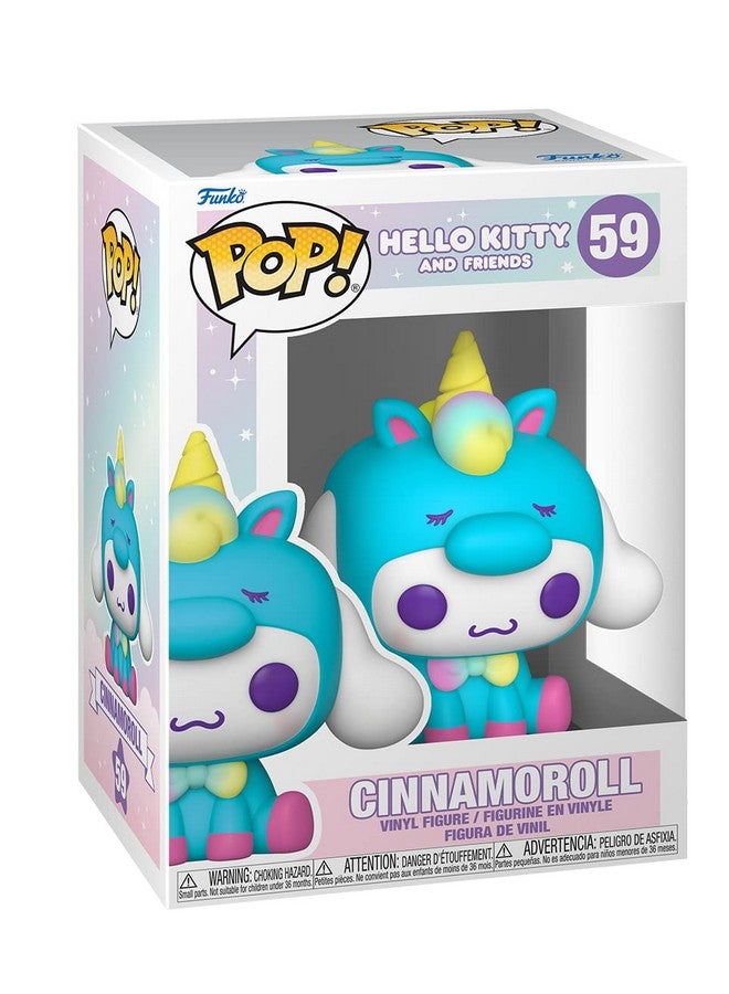 Funko Pop! Animation: Sanrio Hello Kitty Cinnamorol Unicorn Party Vinyl Figure - Image 2