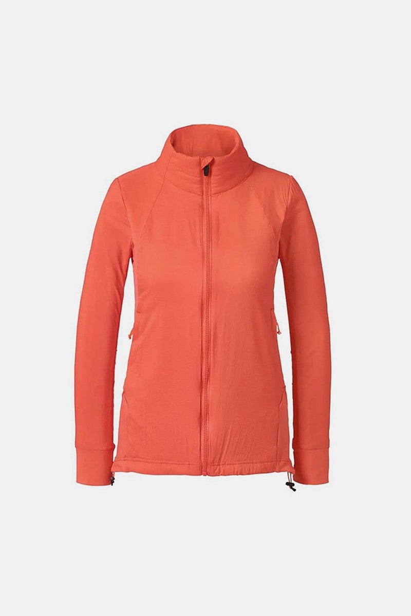 Tchibo جاكيت تدريب كامل بسحاب للنساء، برتقالي - Image 2