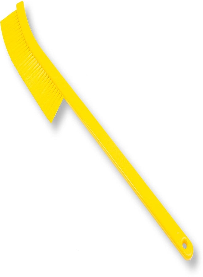 SPARTA Plastic Narrow Radiator Brush for Dusting Between Radiators, Vents, And Ducts, 24 Inches, Yellow - Image 1