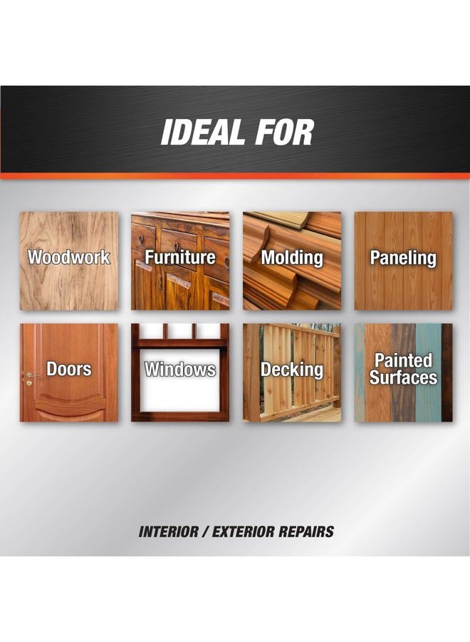 Dap 542 Series 00542 Pt Natural Plastic Wood-X w/Drydex, 16 OZ - Image 4