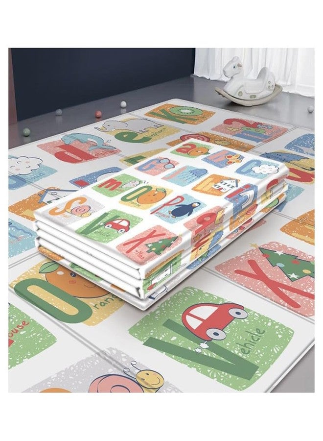 STOFFIER GARTEN Letter Learning Waterproof Baby Play Mat | Crawl & Play Mat for Kids | Large Baby Carpet | Water| Resistant Baby Play and Crawl Mat | Alphabetical Baby Mat - Image 4