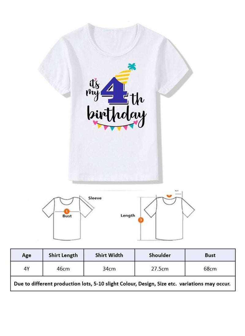 We Happy Its My Birthday Boys and Girls Party Costume T-shirt  - Image 2