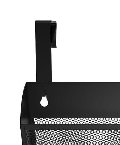 TRU RED Staples TR57579-CC 1-Pocket Mesh Letter Wall File, Black - Image 5