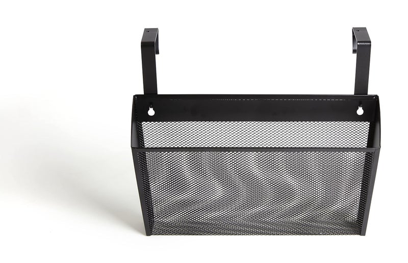 TRU RED Staples TR57579-CC 1-Pocket Mesh Letter Wall File, Black - Image 1