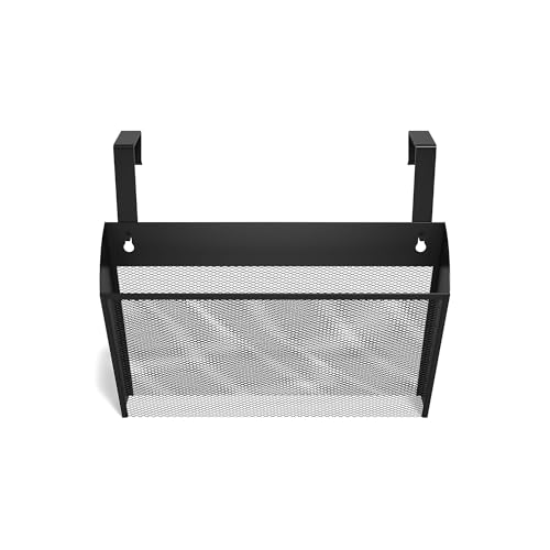TRU RED Staples TR57579-CC 1-Pocket Mesh Letter Wall File, Black - Image 4